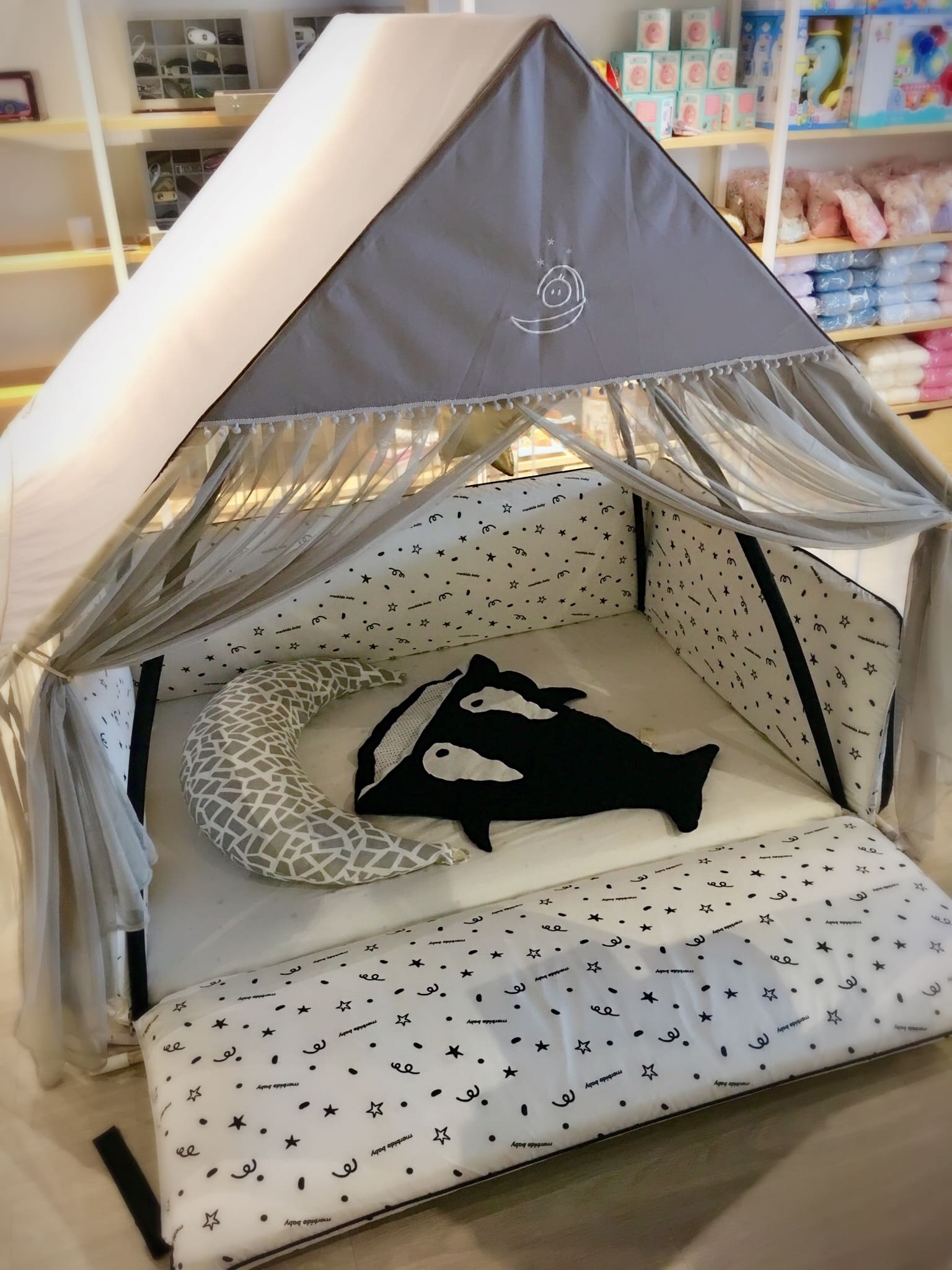 Morbido baby bumper best sale bed