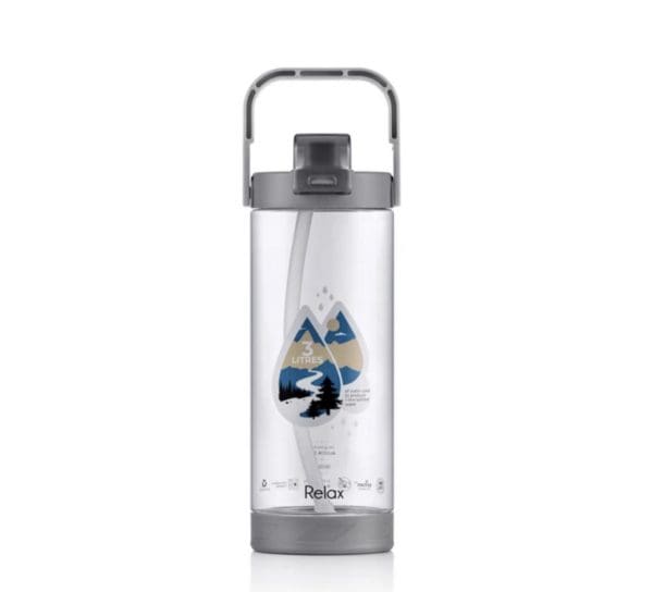 1800ML RELAX TRITAN WATER BOTTLE WITH STRAW