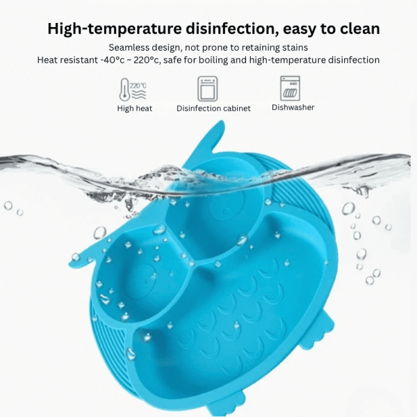 Silicone Suction Plate / Bowl - OWL - Image 2