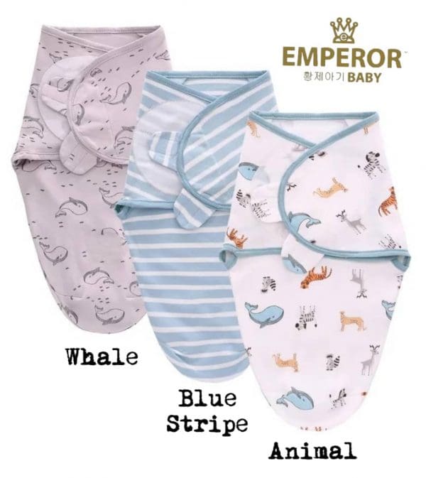 Newborn Baby Swaddle Wrap with cap - Image 3