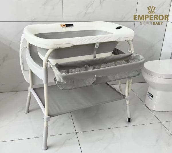 YOJI 3 in 1 ( Baby Bathtub / Changing Table & Storage Rack ) - Image 3